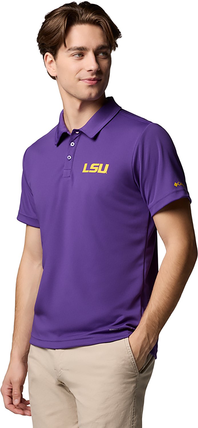 Columbia Sportswear Men's LSU Tigers Fair Catch Polo - view number 3