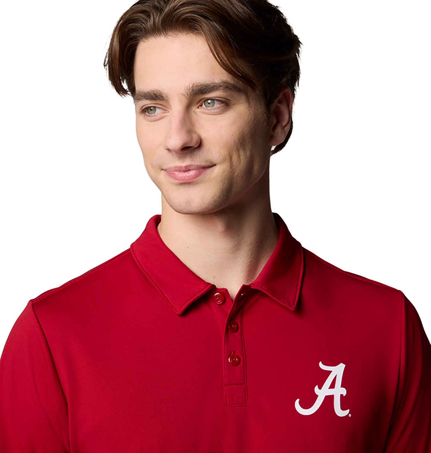 Columbia Sportswear Men's Alabama Crimson Tide Fair Catch Polo - view number 4