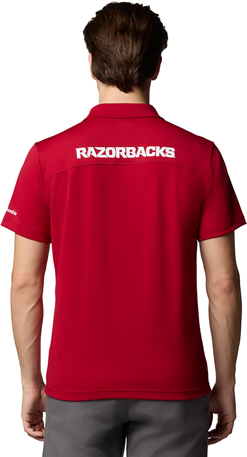 Columbia Sportswear Men's Arkansas Razorbacks Fair Catch Polo                                                                    - view number 2