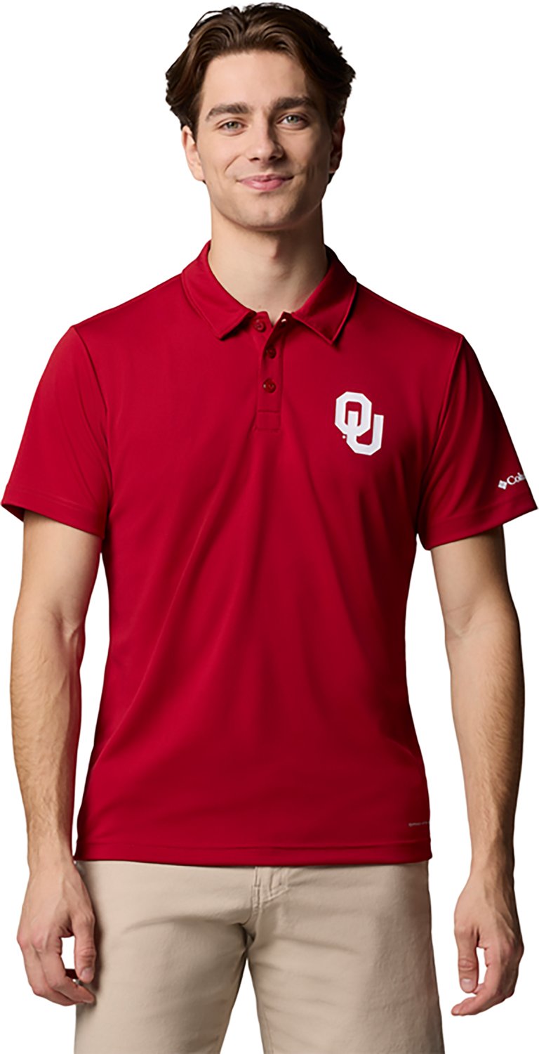 Columbia Sportswear Men's Oklahoma Sooners Fair Catch Polo