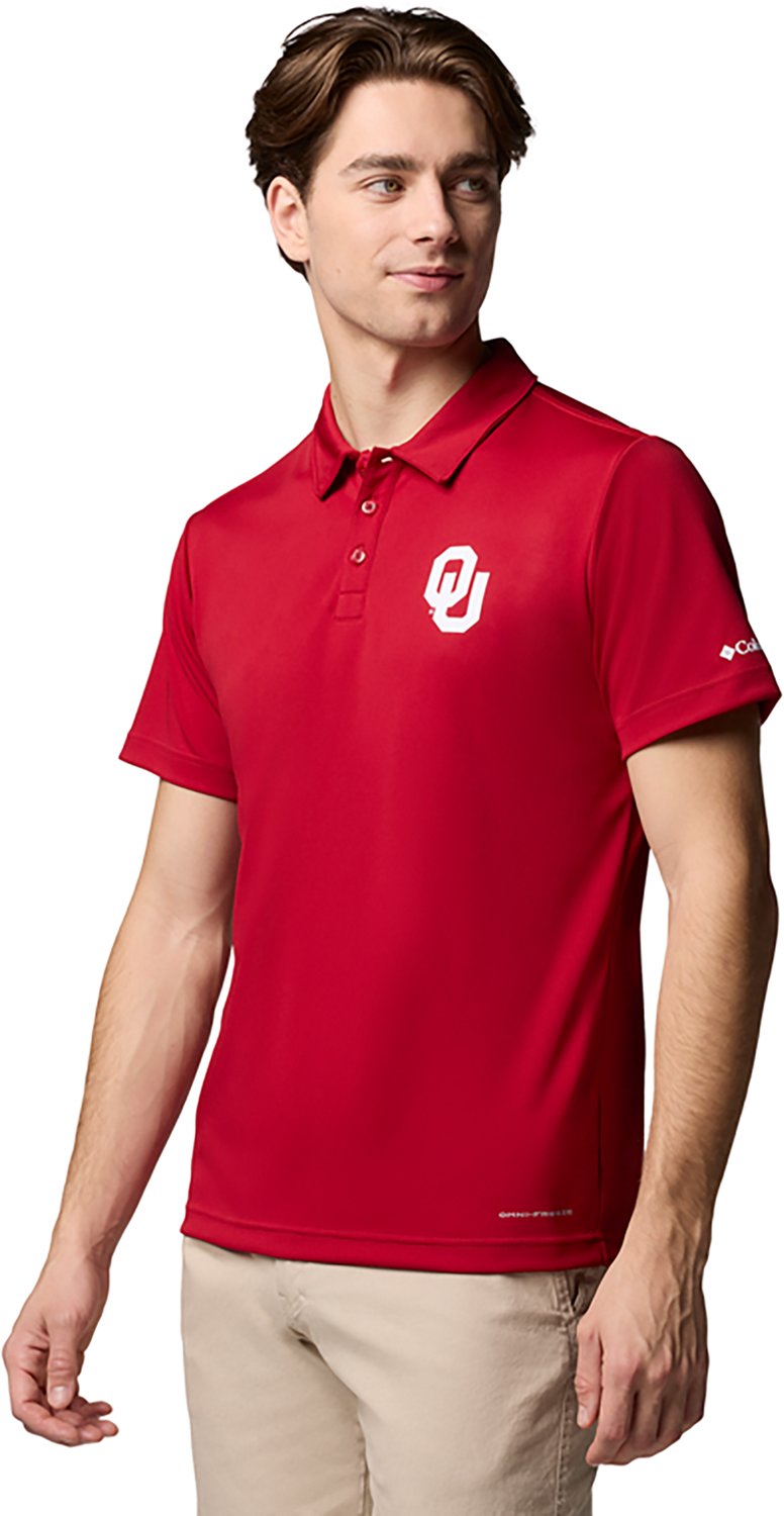 Columbia Sportswear Men's Oklahoma Sooners Fair Catch Polo - view number 3