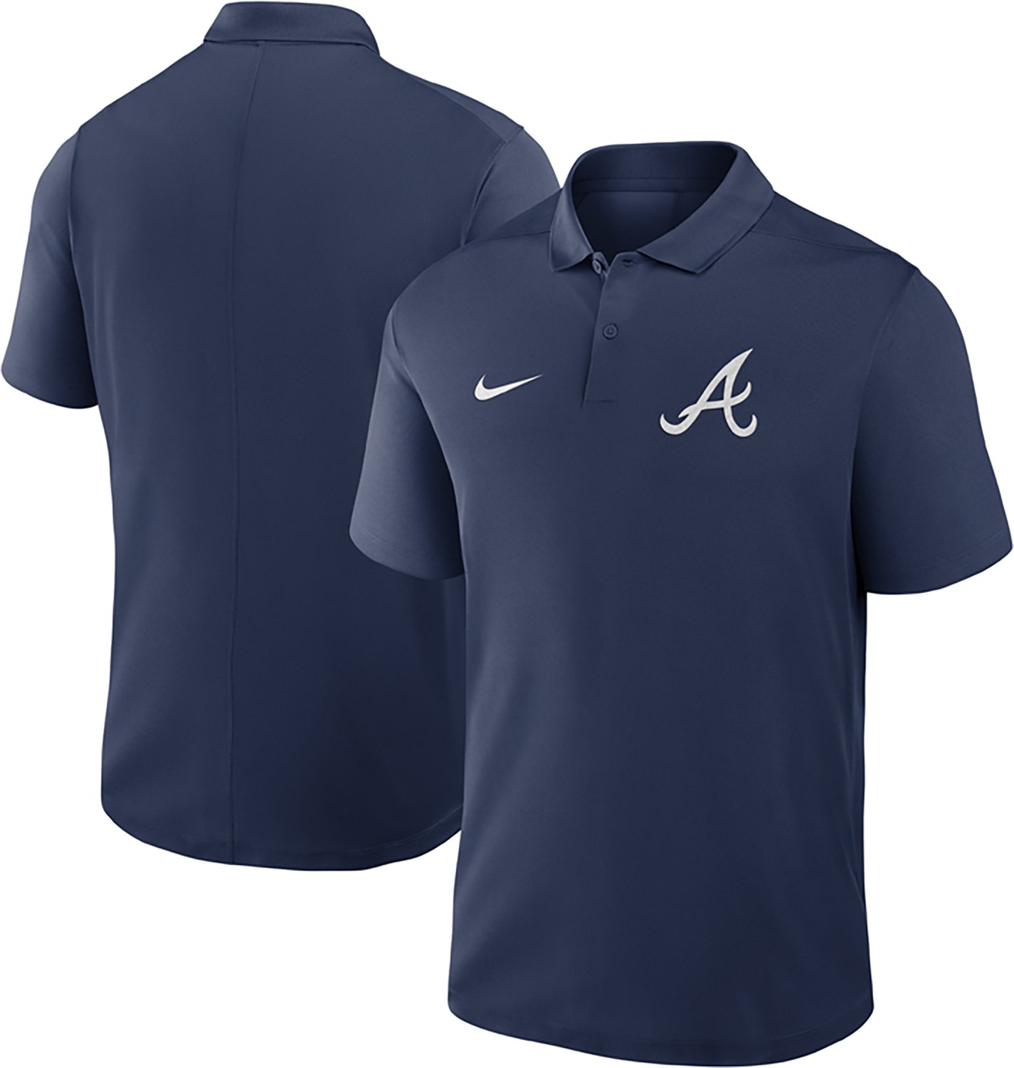 Nike Men's Braves MLB Victory Polo Shirt - view number 3
