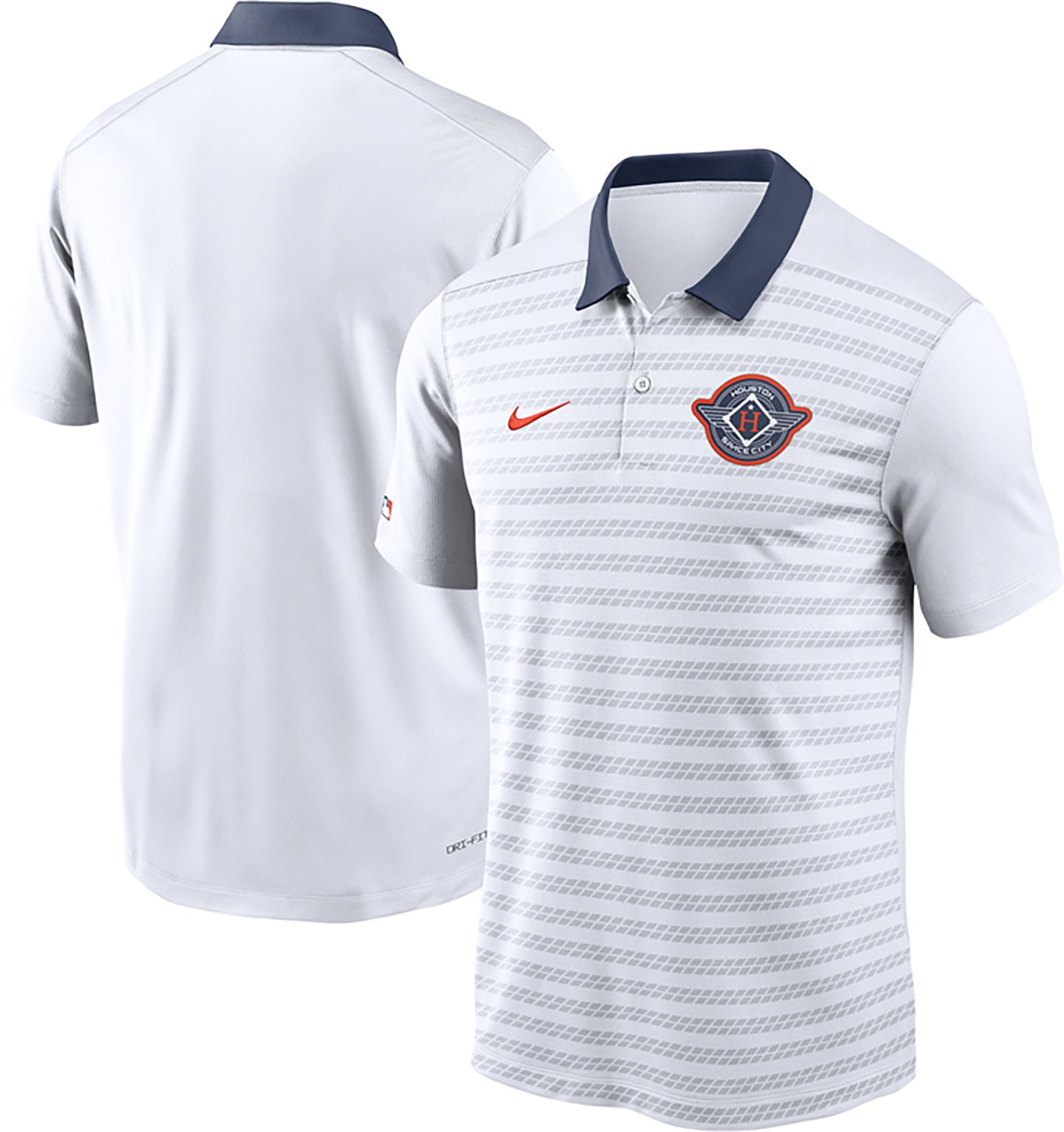 Nike Men's Astros AC City Connect Victory Polo Shirt - view number 3