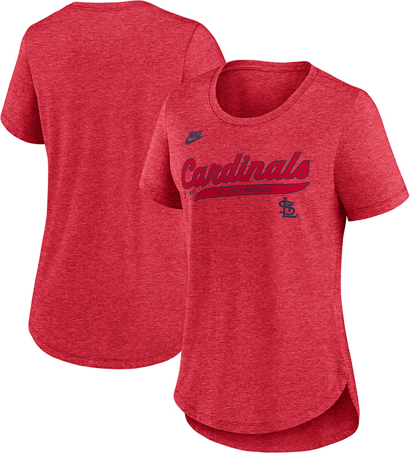 Nike Women's Cardinals Cooperstown T-shirt - view number 3