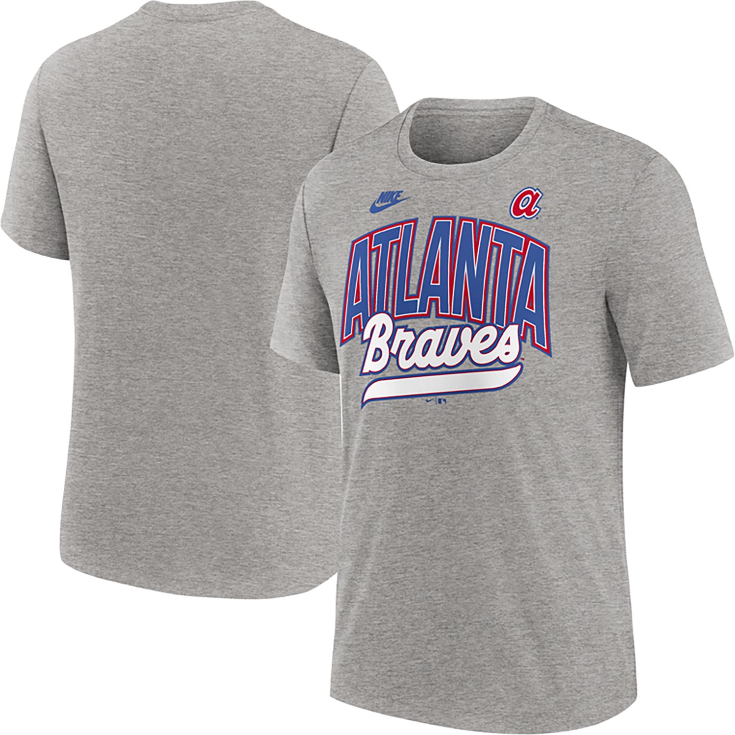 Nike Men's Braves Cooperstown Retro Script T-shirt
