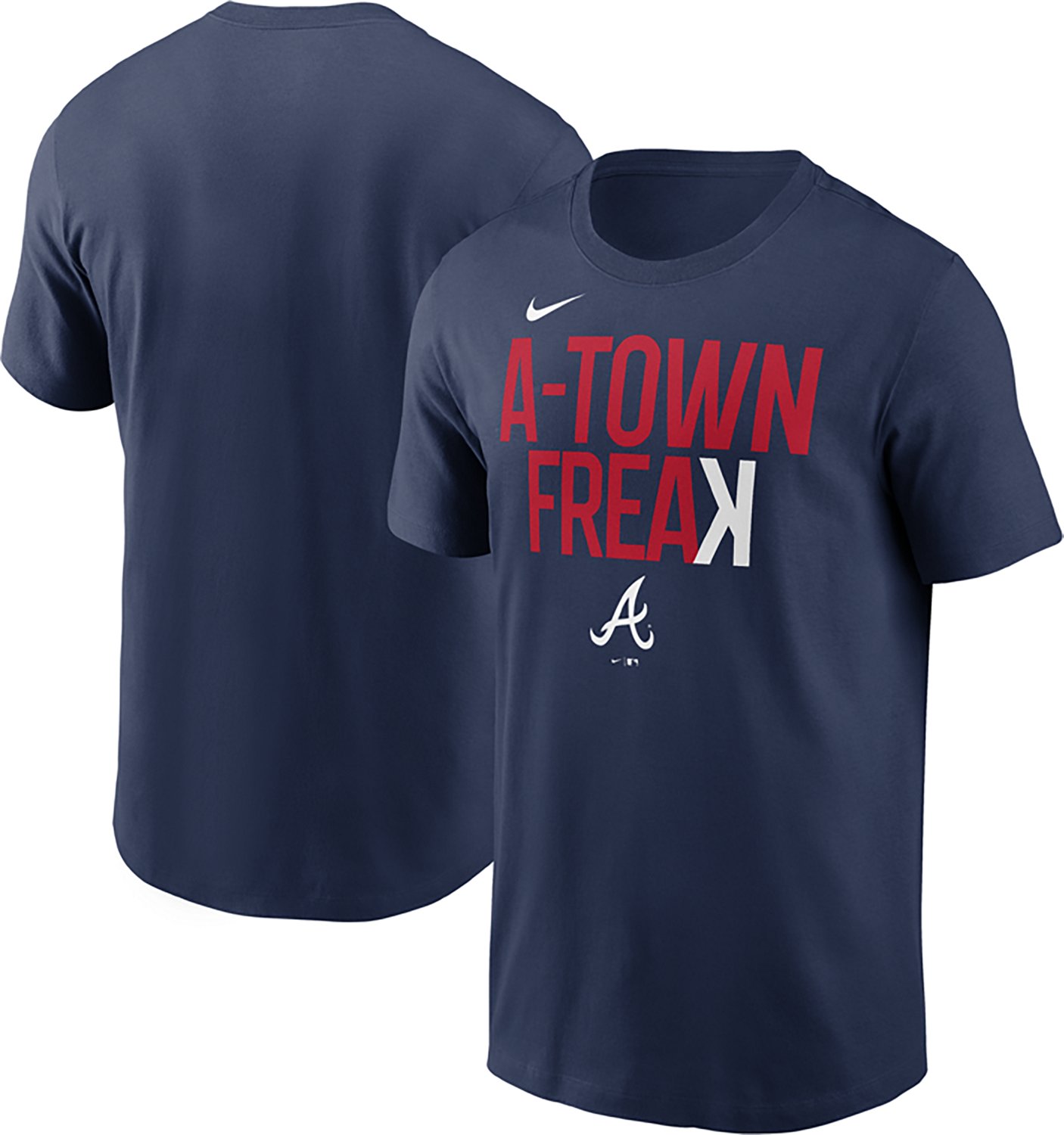 Nike Men's Braves MLB Team Phrase T-shirt - view number 3