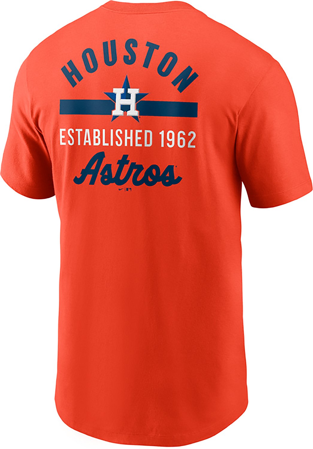 Nike Men's Astros MLB 2 Hit T-shirt - view number 2