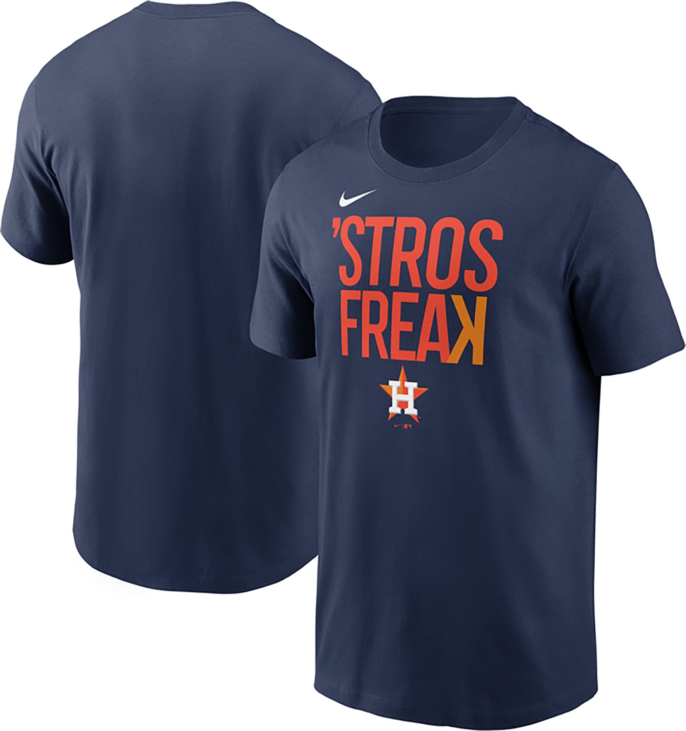Nike Men's Astros MLB Team Phrase T-shirt - view number 3