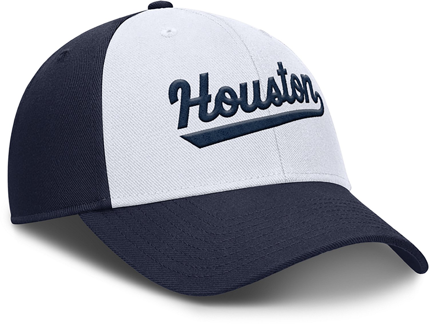 Nike Men's Astros Primetime Club Structured Adjustable Cap - view number 3