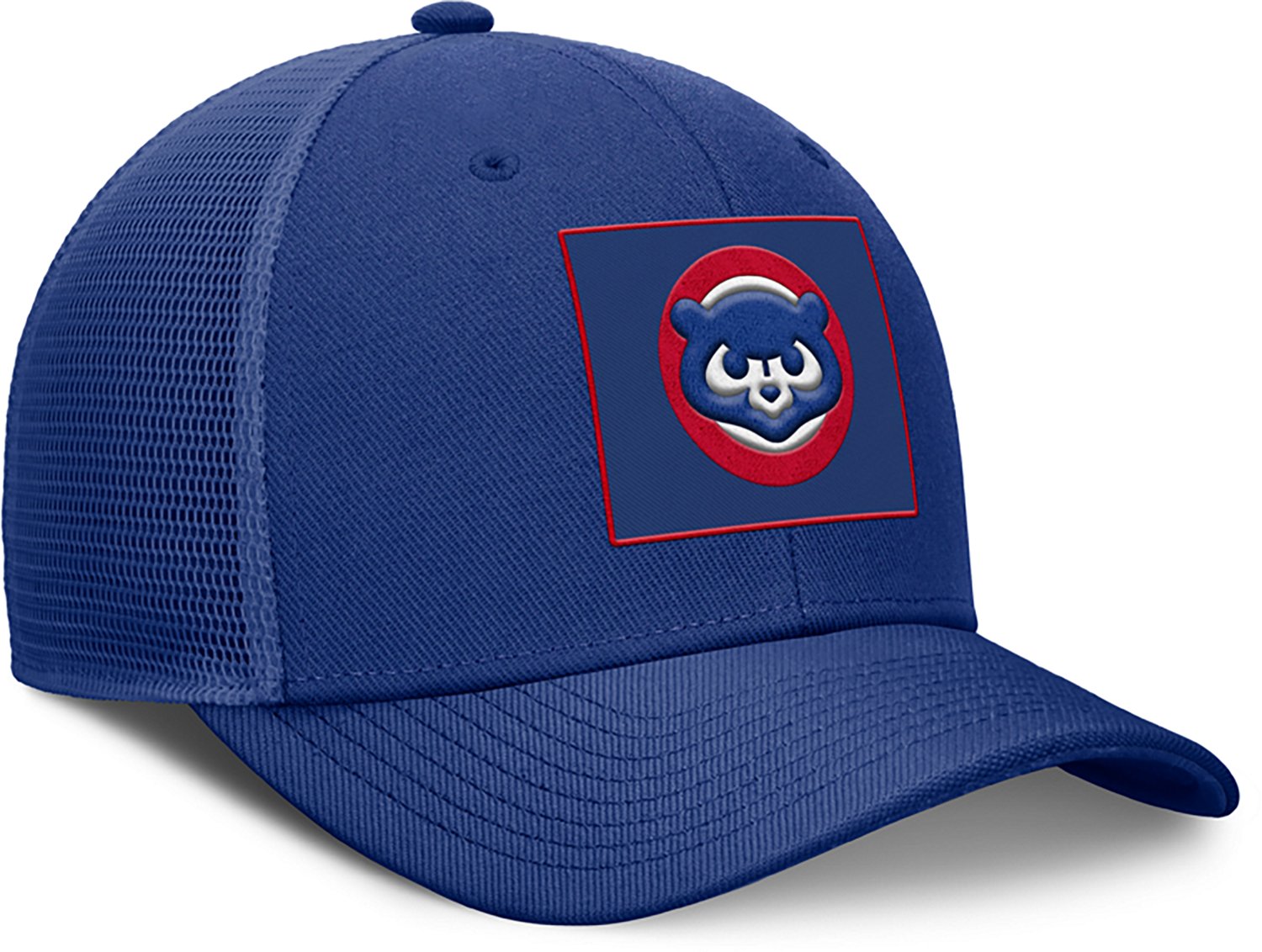 Nike Men's Cubs Cooperstown Rise Structured Trucker Cap                                                                          - view number 3