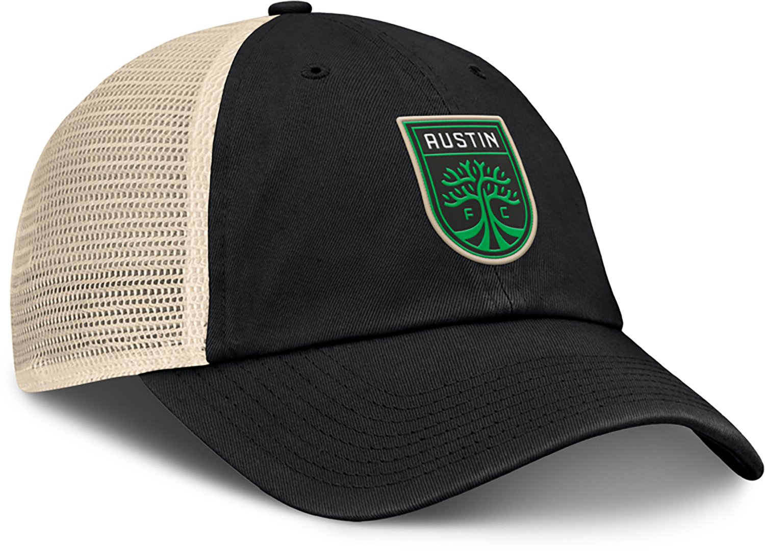 Fanatics Men's Austin FC False Nine Unstructured Adjustable Mesh Snapback Cap - view number 3