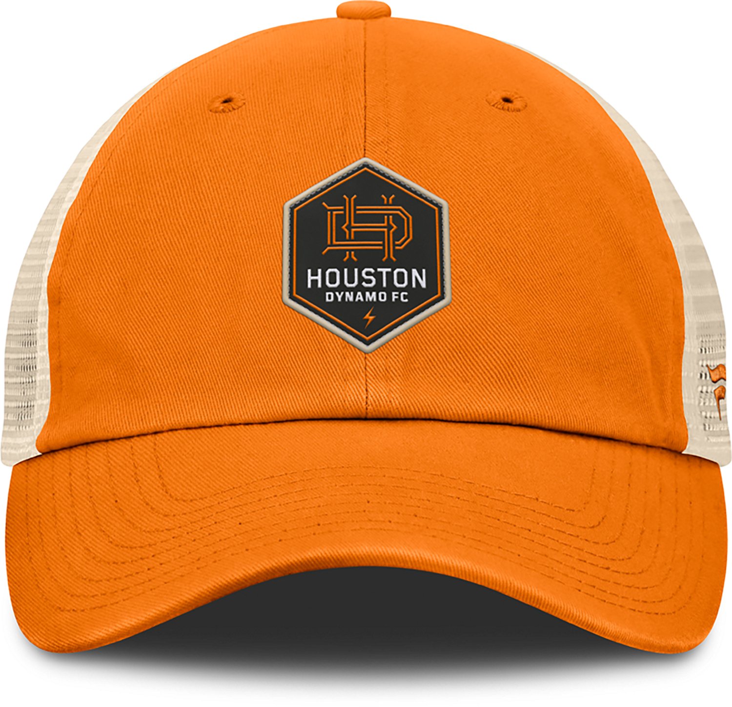 Fanatics Men's Houston Dynamo False Nine Unstructured Adjustable Mesh Snapback Cap - view number 2
