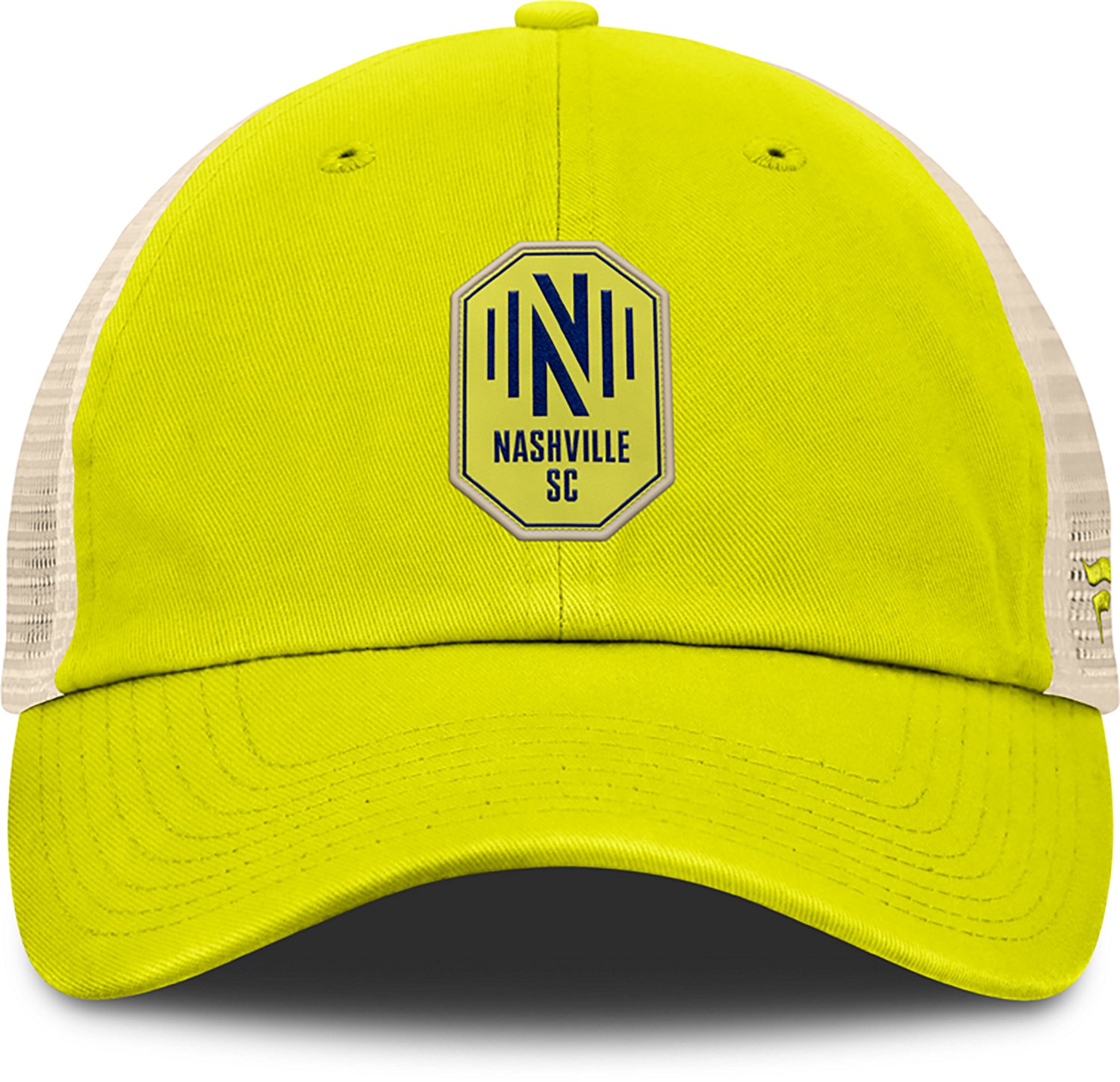 Fanatics Men's Nashville SC False Nine Unstructured Adjustable Mesh Snapback Cap - view number 2