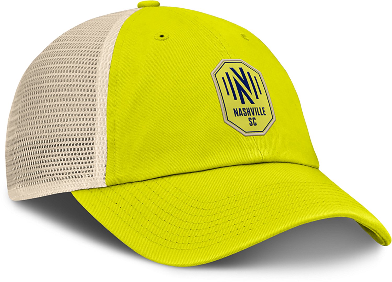 Fanatics Men's Nashville SC False Nine Unstructured Adjustable Mesh Snapback Cap - view number 3