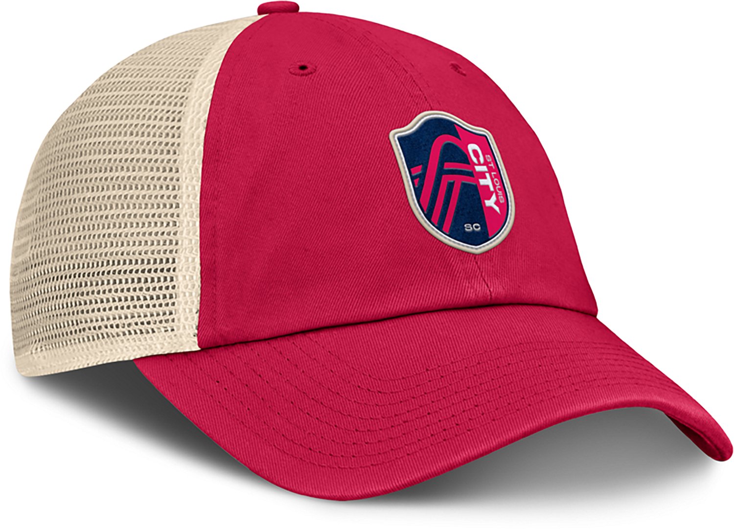 Fanatics Men's St. Louis City SC False Nine Unstructured Adjustable Mesh Snapback Cap - view number 3