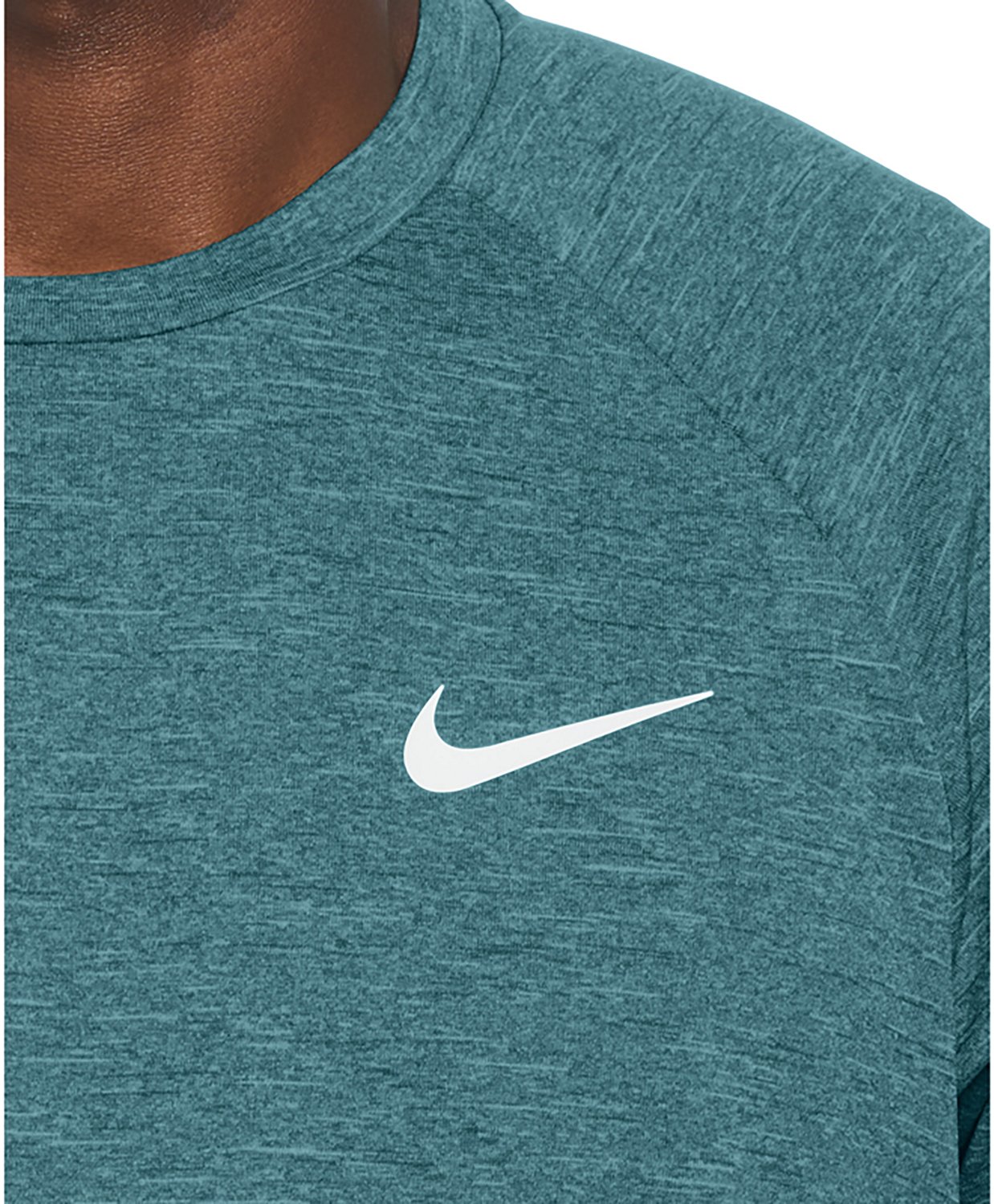 Nike Men's Heather Short Sleeve Hydroguard Swim Shirt | Academy