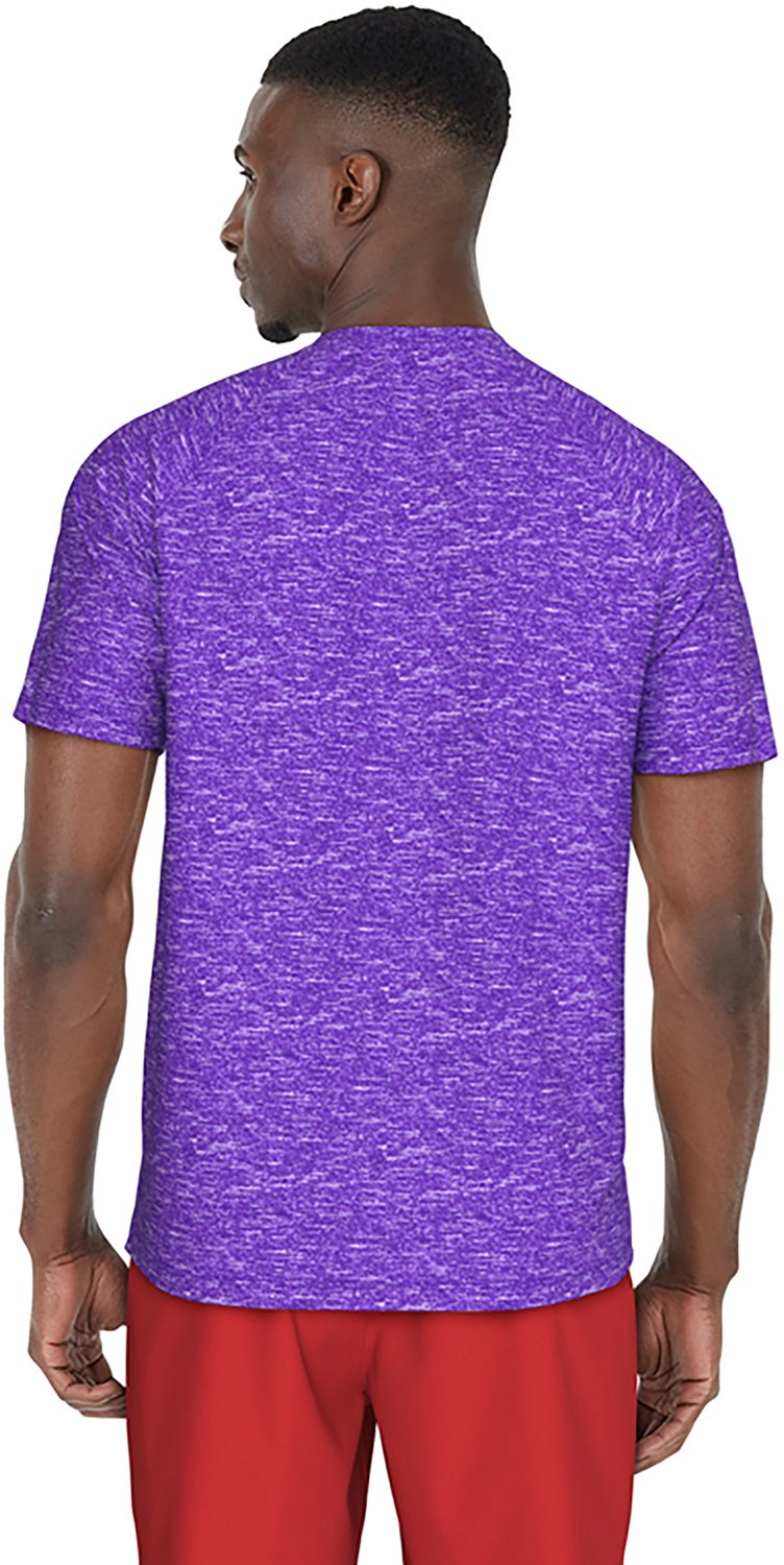 Nike Men's Heather Short Sleeve Hydroguard Swim Shirt                                                                            - view number 2