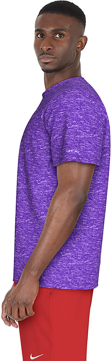 Nike Men's Heather Short Sleeve Hydroguard Swim Shirt                                                                            - view number 4