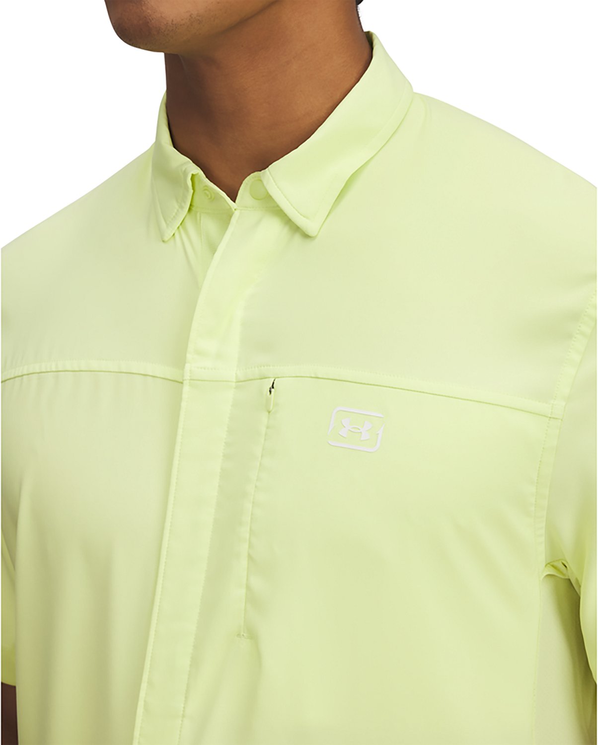 Under Armour Men's Shorebreak Hybrid Woven Short Sleeve Shirt - view number 3