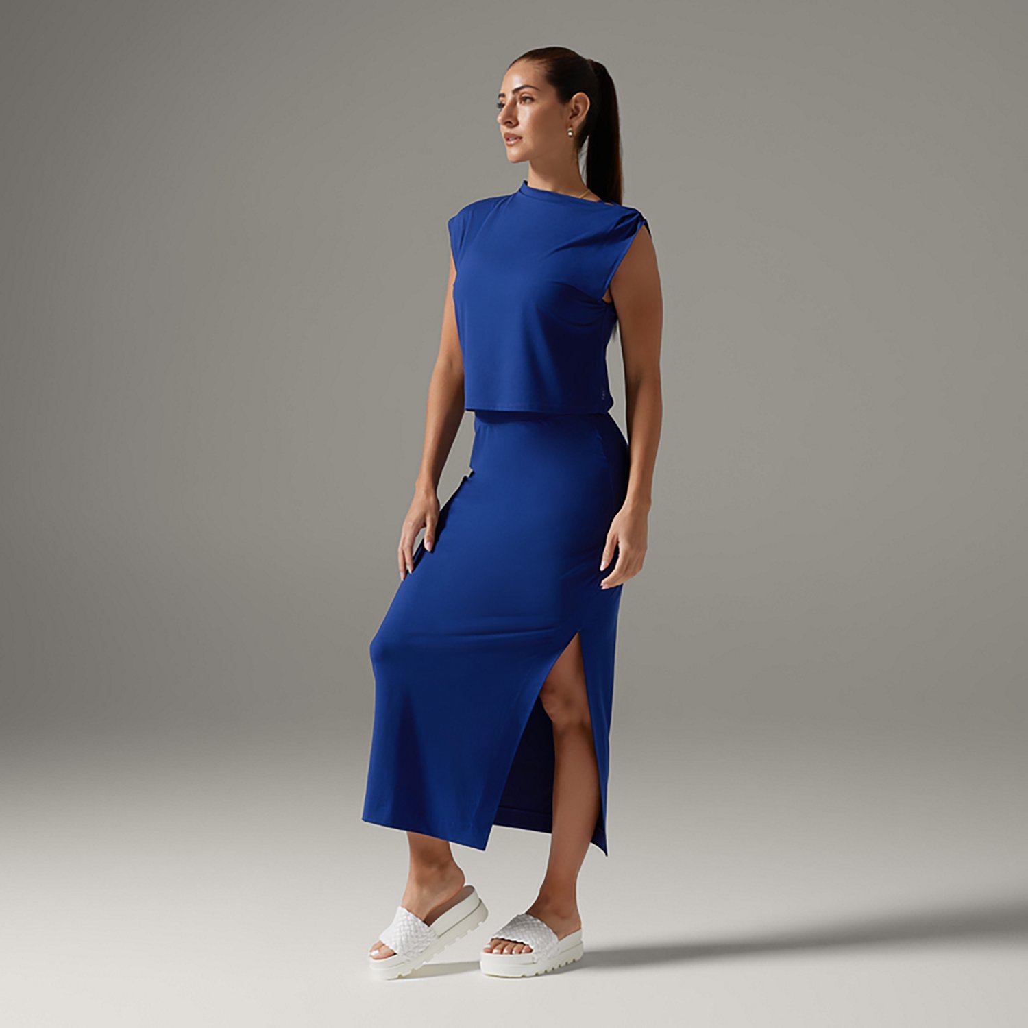 Tavi Women's Brushed Tec Asymmetrical T-shirt - view number 5