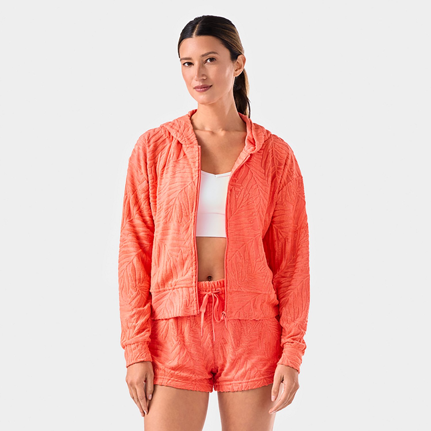 Tavi Women's Palm Terry Zip Hoodie - view number 2