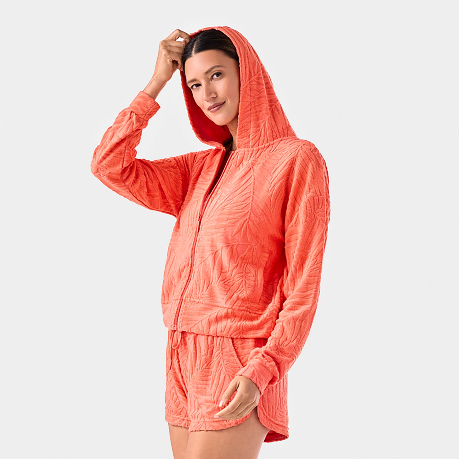 Tavi Women's Palm Terry Zip Hoodie - view number 3