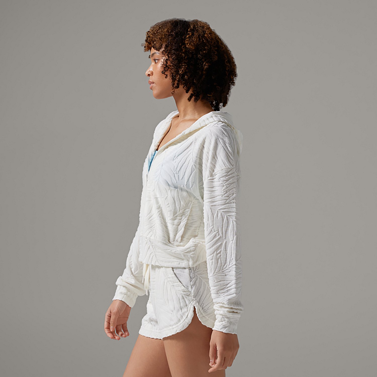 Tavi Women's Palm Terry Zip Hoodie - view number 2