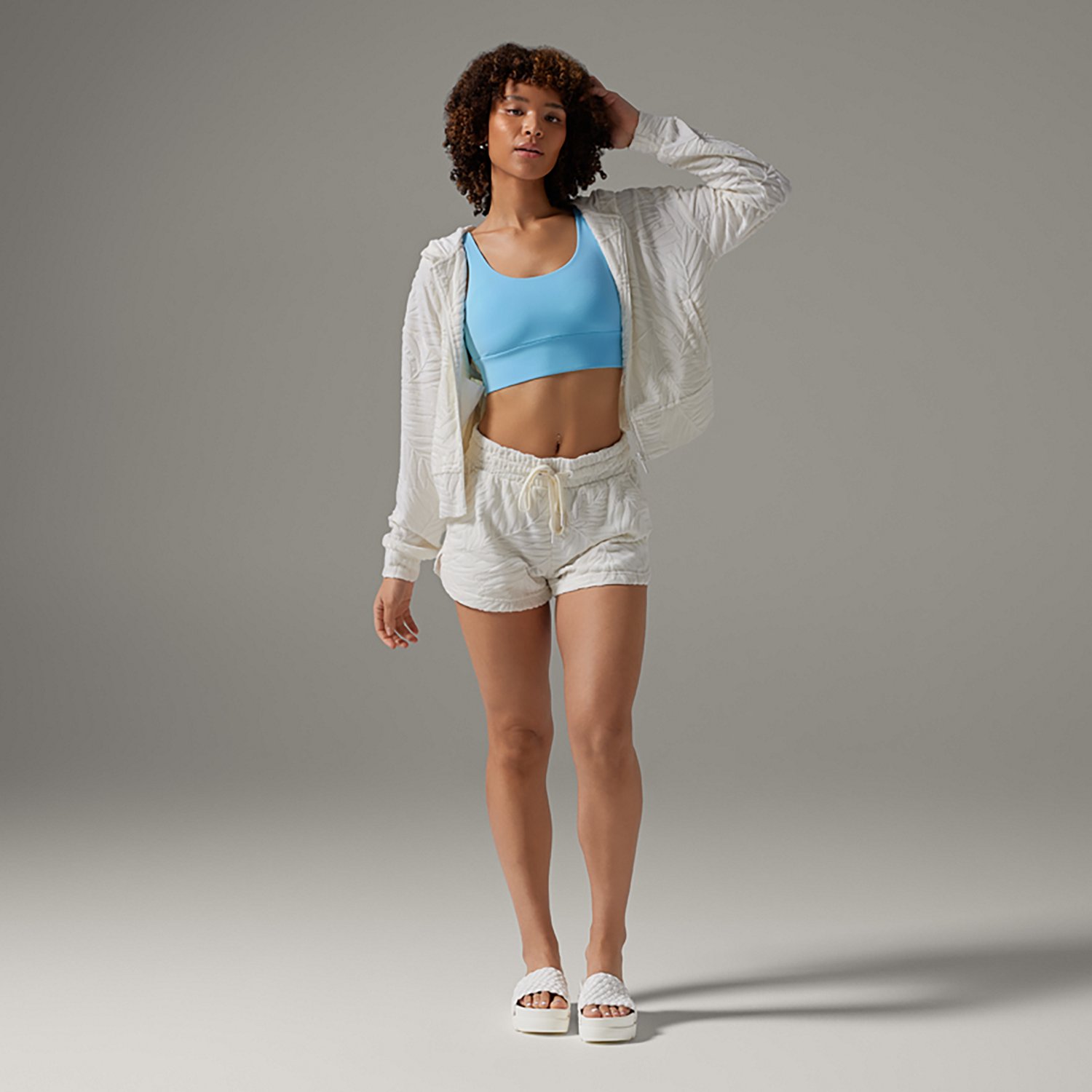 Tavi Women's Palm Terry Zip Hoodie - view number 6
