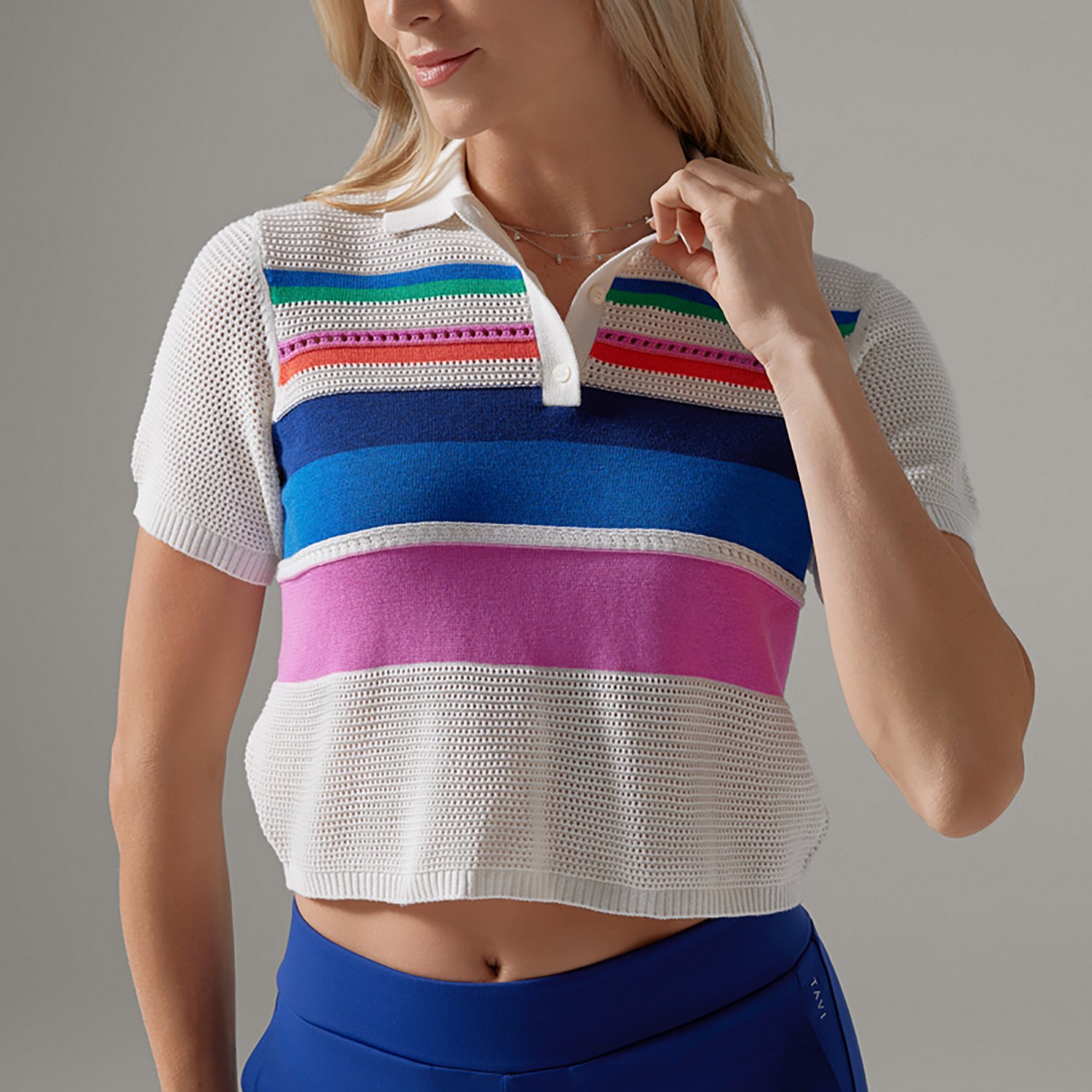 Tavi Women's Prep Polo Sweater - view number 5