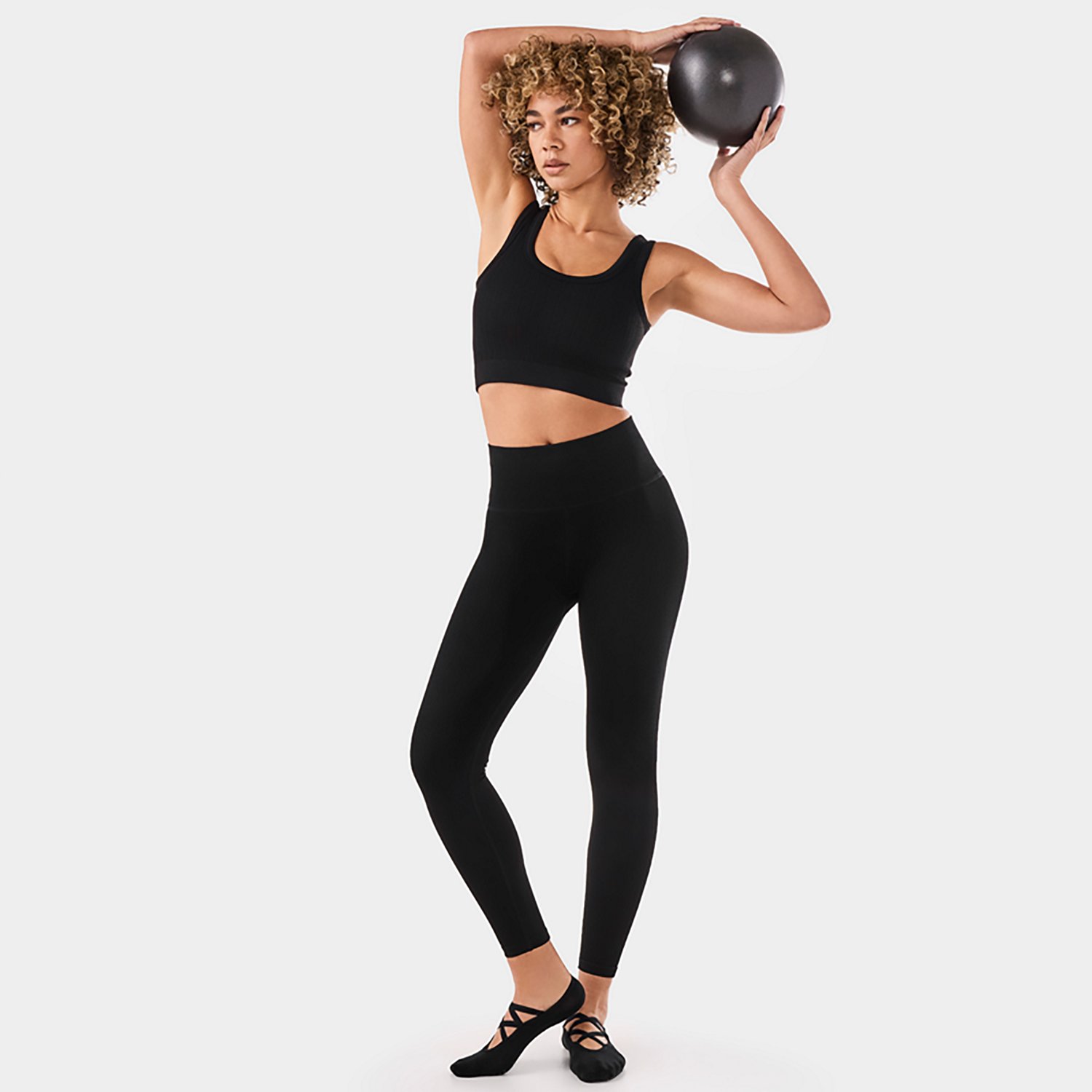 Tavi Women's Seamless 7/8 Rib Leggings - view number 8