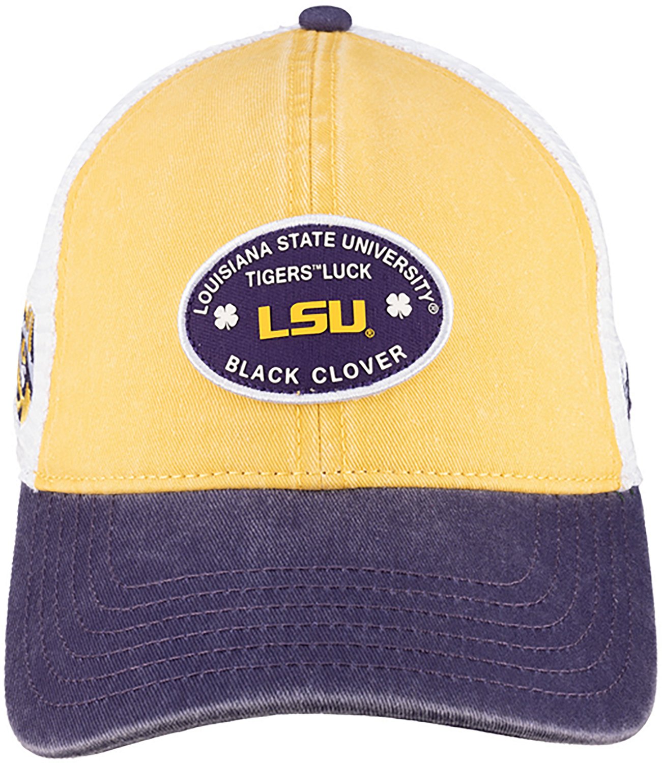 Black Clover Men's Louisiana State University Retro Adjustable Trucker Cap