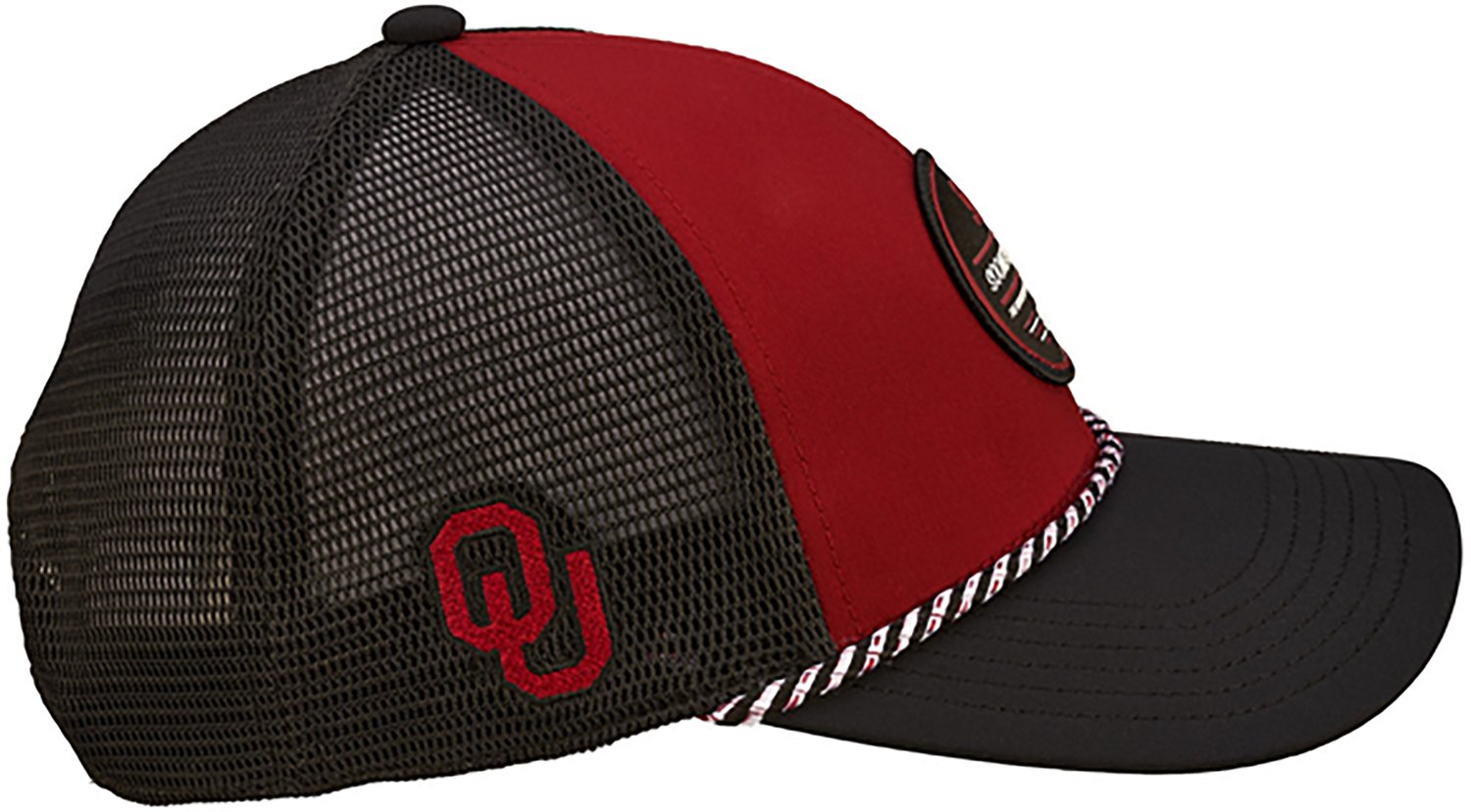 Black Clover Men's University of Oklahoma Gamer Adjustable Trucker Cap