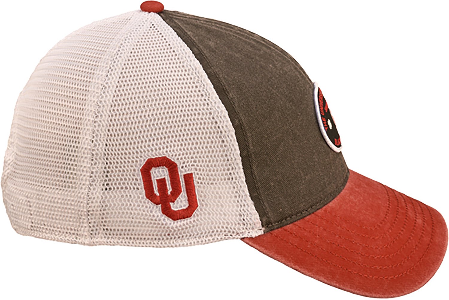 Black Clover Men's University of Oklahoma Retro Adjustable Trucker Cap - view number 4