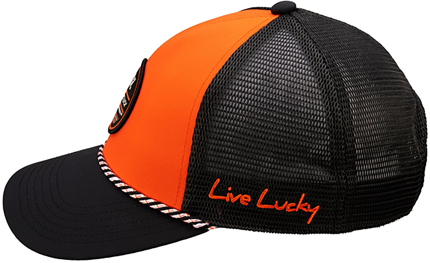 Black Clover Men's Oklahoma State University Gamer Adjustable Trucker Cap - view number 3