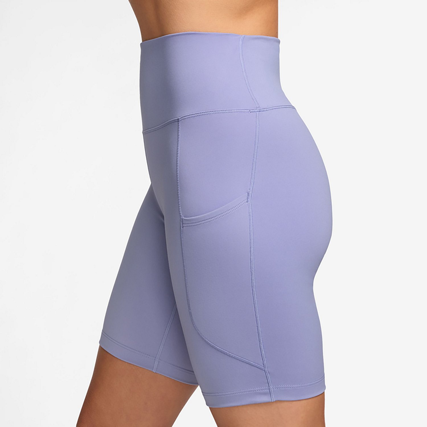 Nike Women's Dri-FIT High-Waisted Pocket Biker Shorts 8 in - view number 3