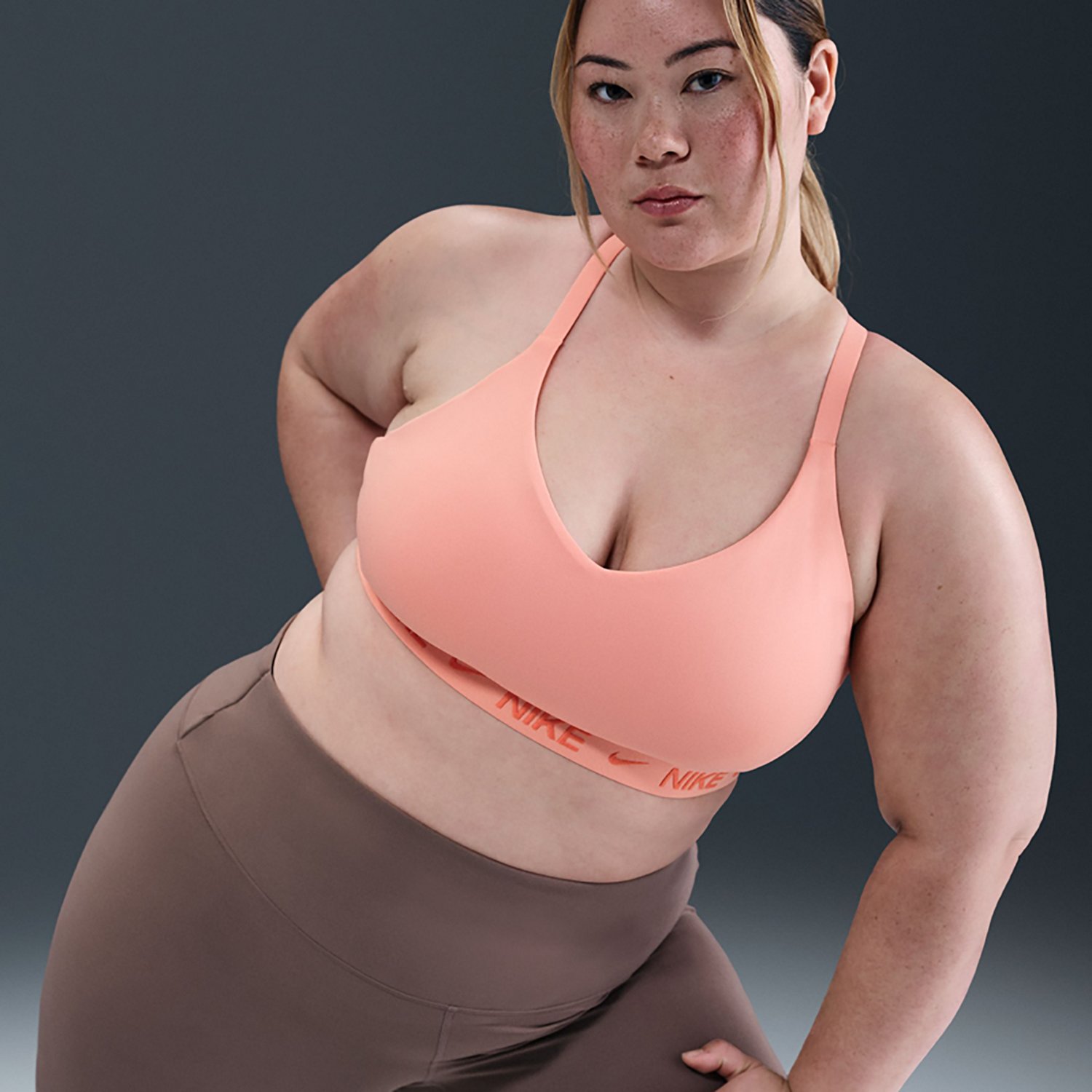 Nike Women's Dri-FIT Indy Low Support Plus Size Sports Bra - view number 3