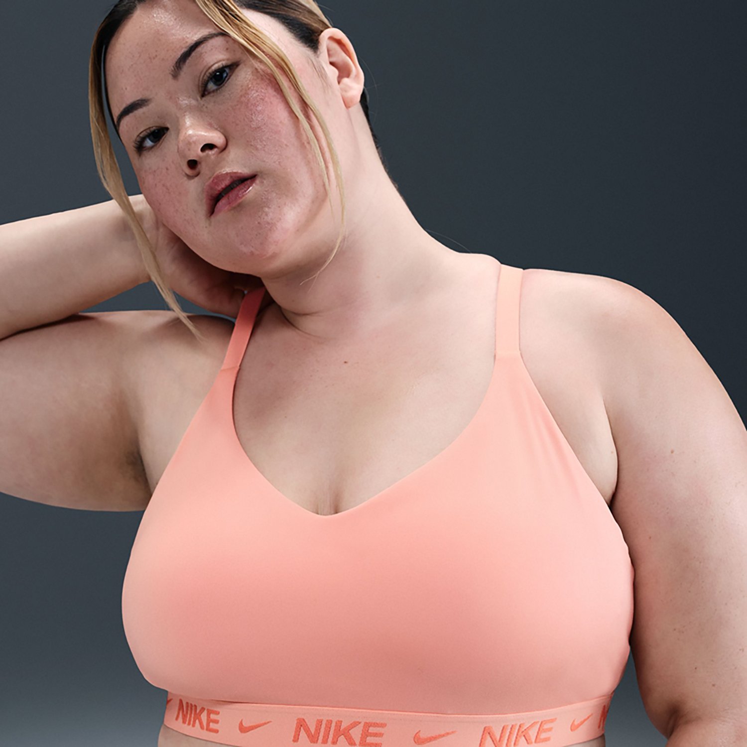 Nike Women's Dri-FIT Indy Low Support Plus Size Sports Bra - view number 5