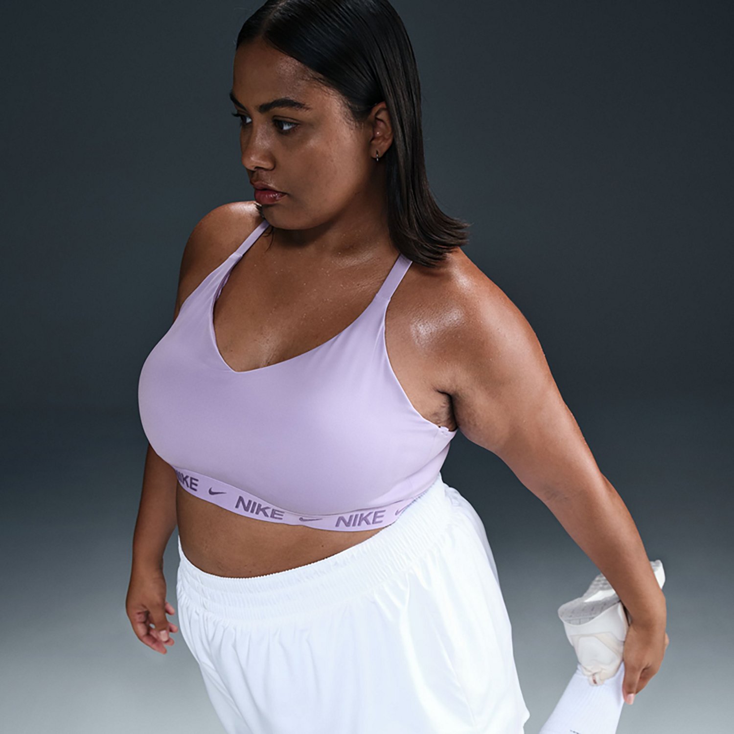Nike Women's Dri-FIT Indy Low Support Plus Size Sports Bra - view number 3