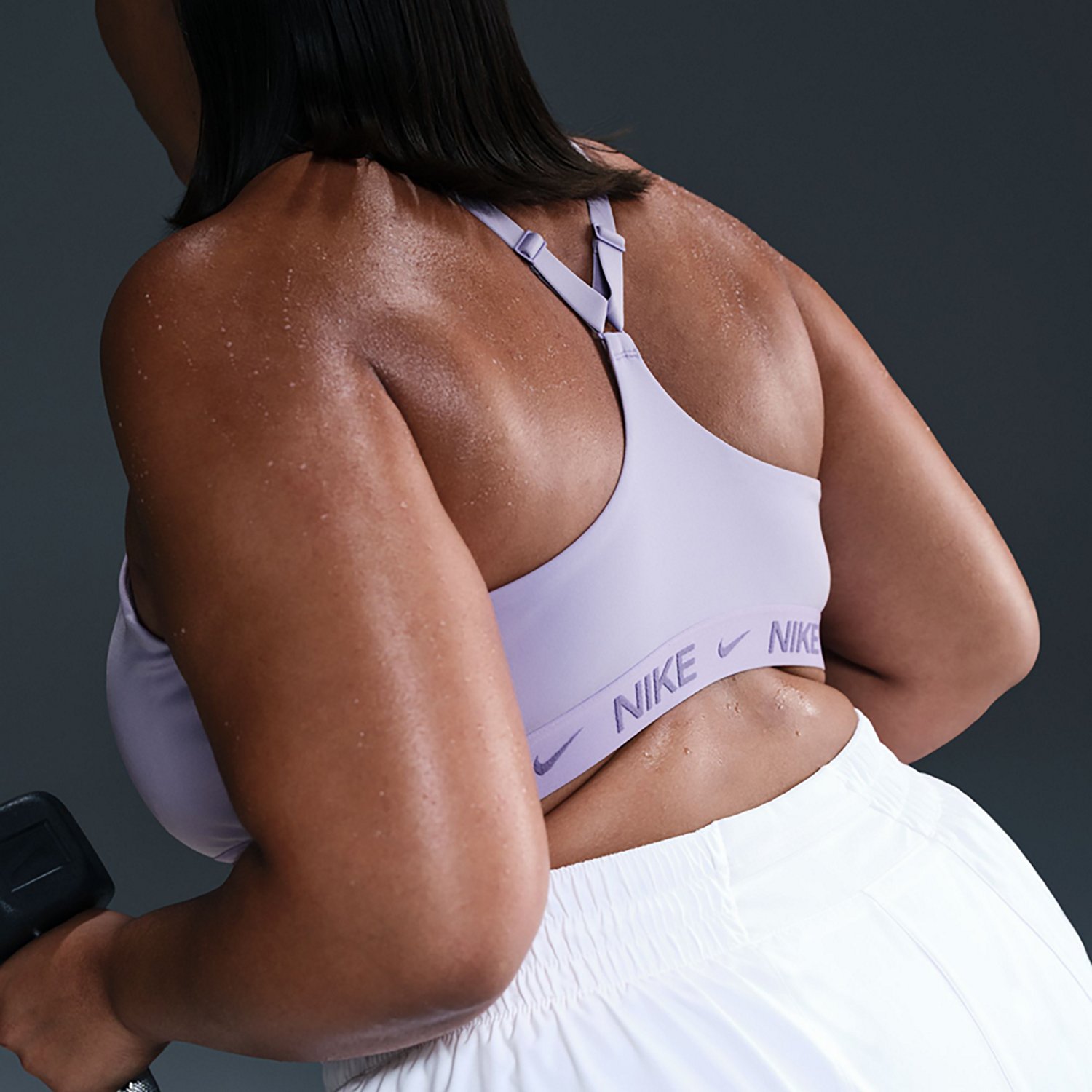 Nike Women's Dri-FIT Indy Low Support Plus Size Sports Bra - view number 4