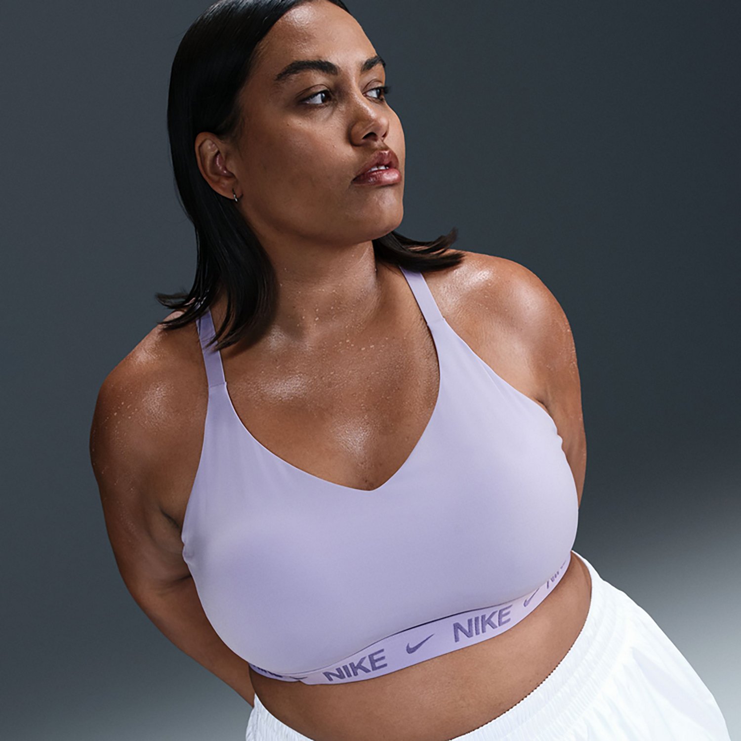 Nike Women's Dri-FIT Indy Low Support Plus Size Sports Bra - view number 5