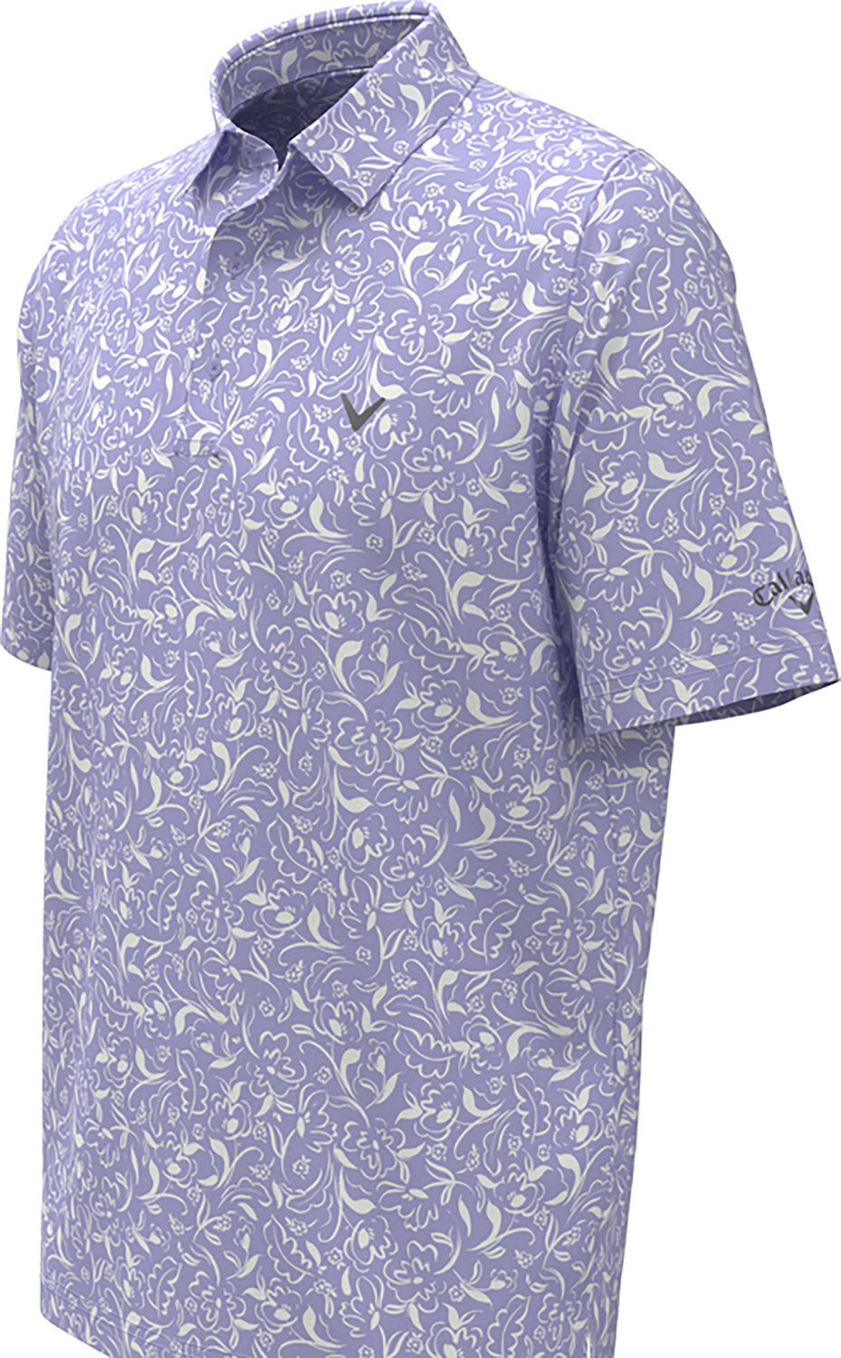 Callaway Boys' Floral Printed Polo Shirt - view number 3