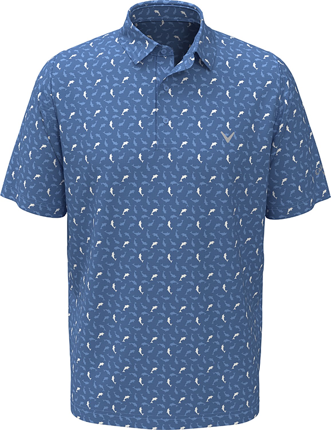 Callaway Boys' Dolphin Printed Polo Shirt