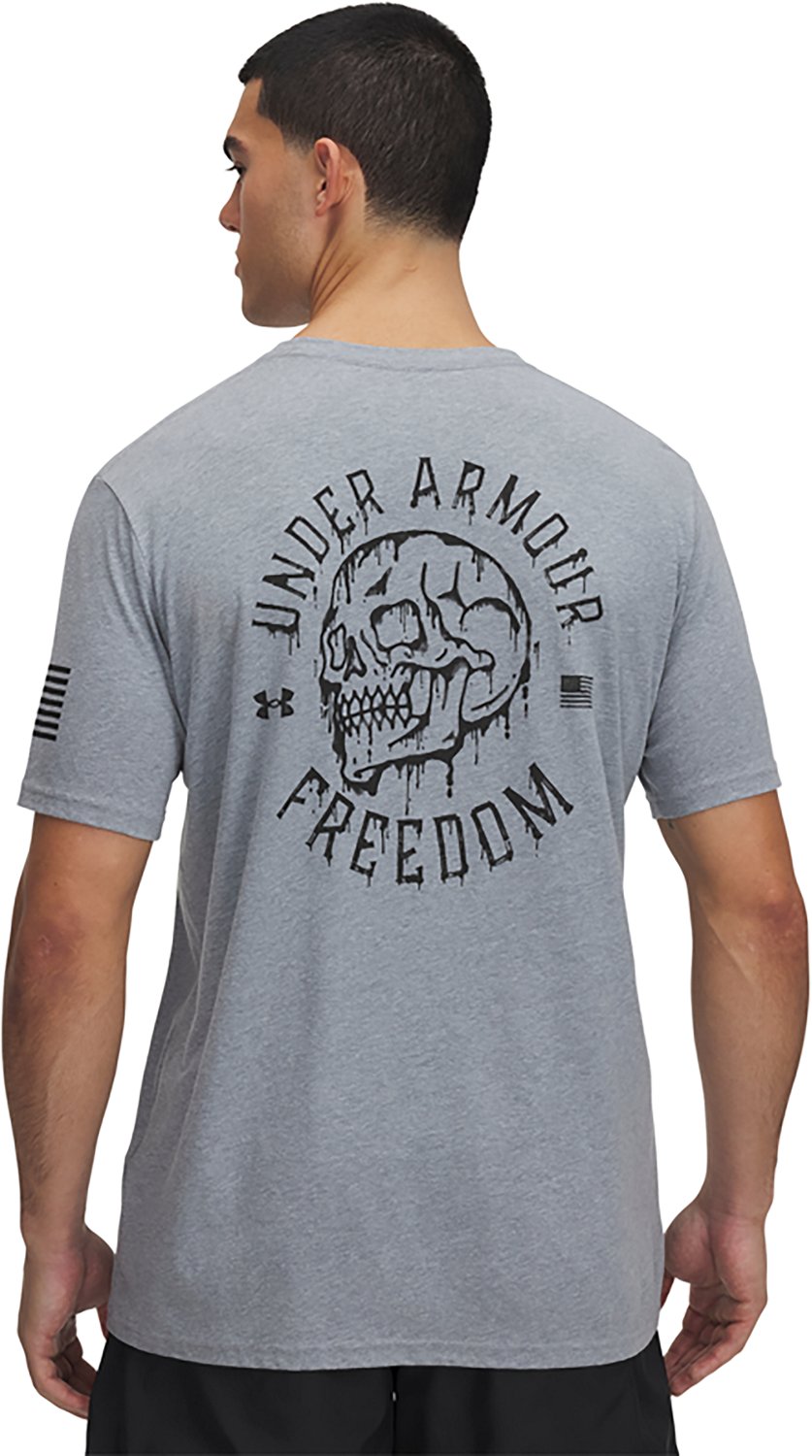 Under Armour Men's Freedom Skull Short Sleeve T-shirt - view number 2