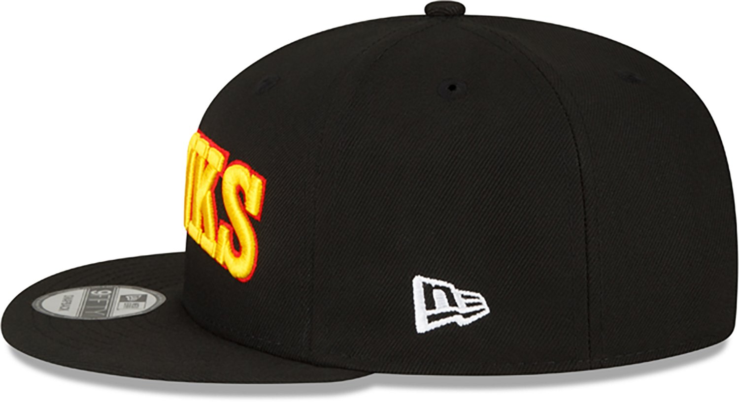 New Era Adults' Atlanta Hawks 2024 Statement Edition 9FIFTY Snapback Cap - view number 3