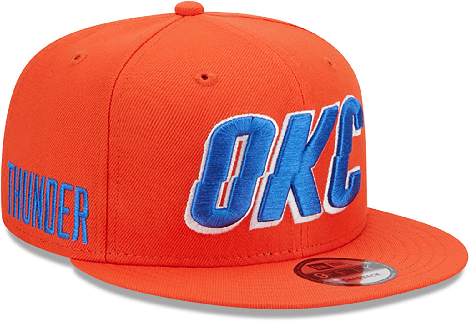 New Era Adults' Oklahoma City Thunder 2024 Statement Edition 9FIFTY Snapback Cap                                                 - view number 4