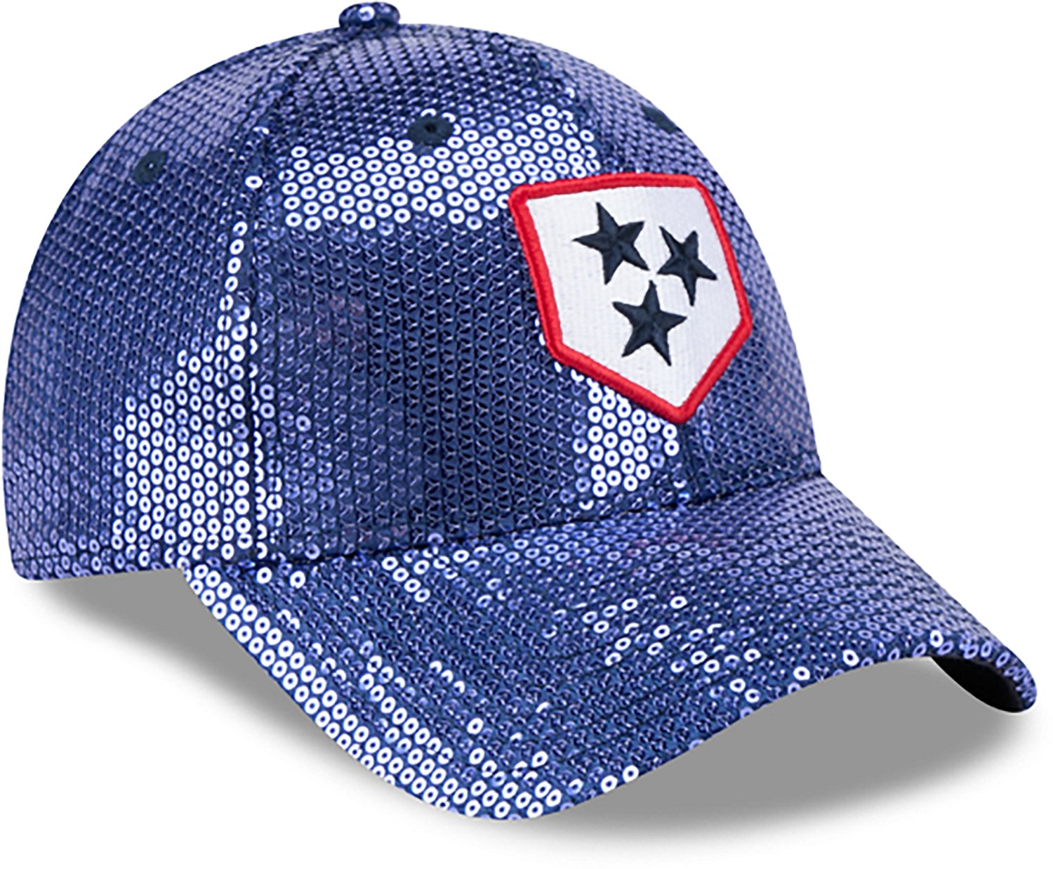 New Era Women's Nashville Sounds Sequin 9FORTY Cap  - view number 4
