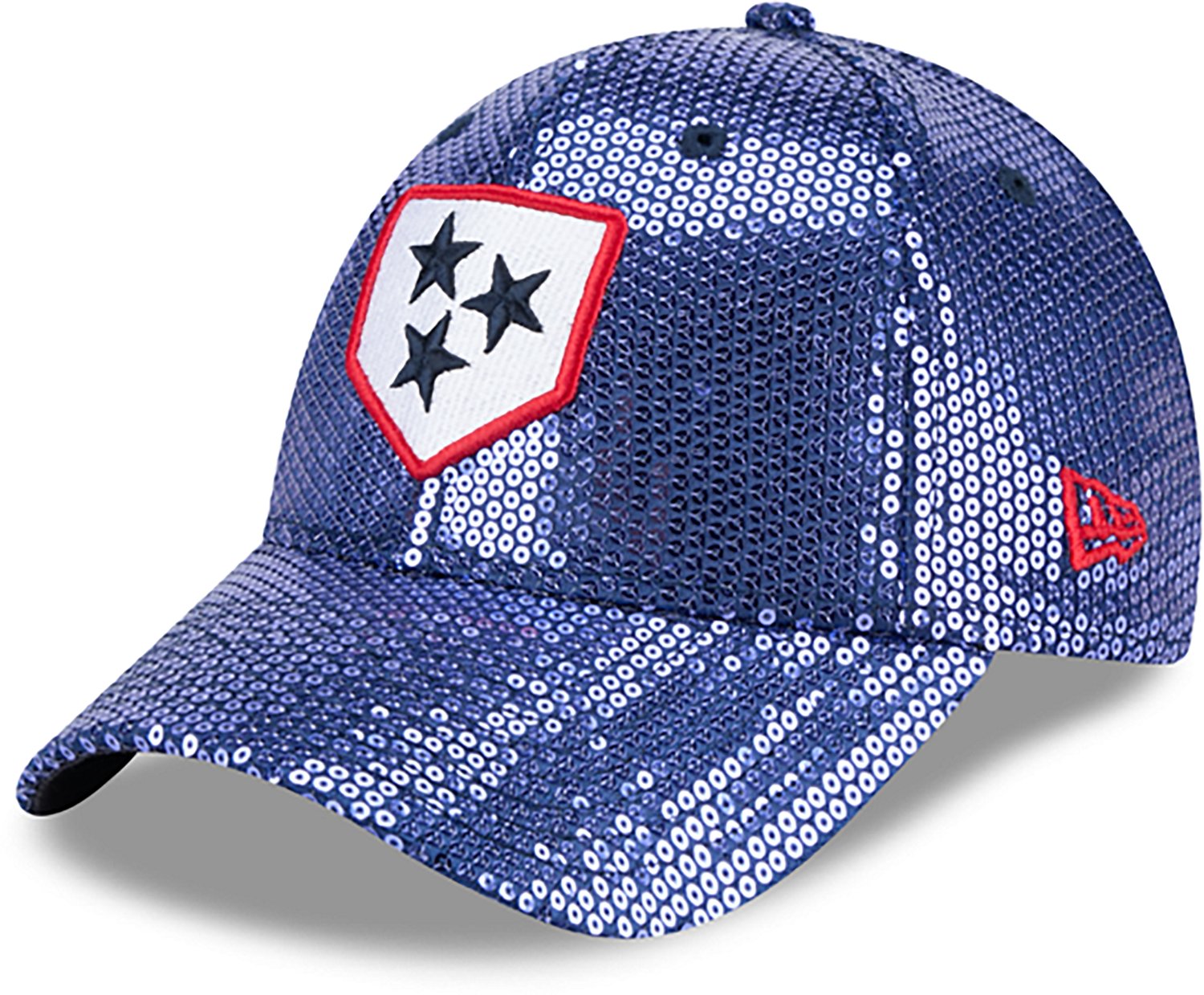 New Era Women's Nashville Sounds Sequin 9FORTY Cap  - view number 5