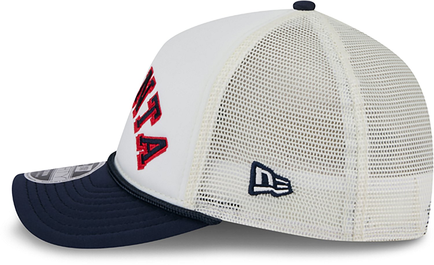New Era Men's Atlanta Braves Chrome Arch 9FORTY Cap