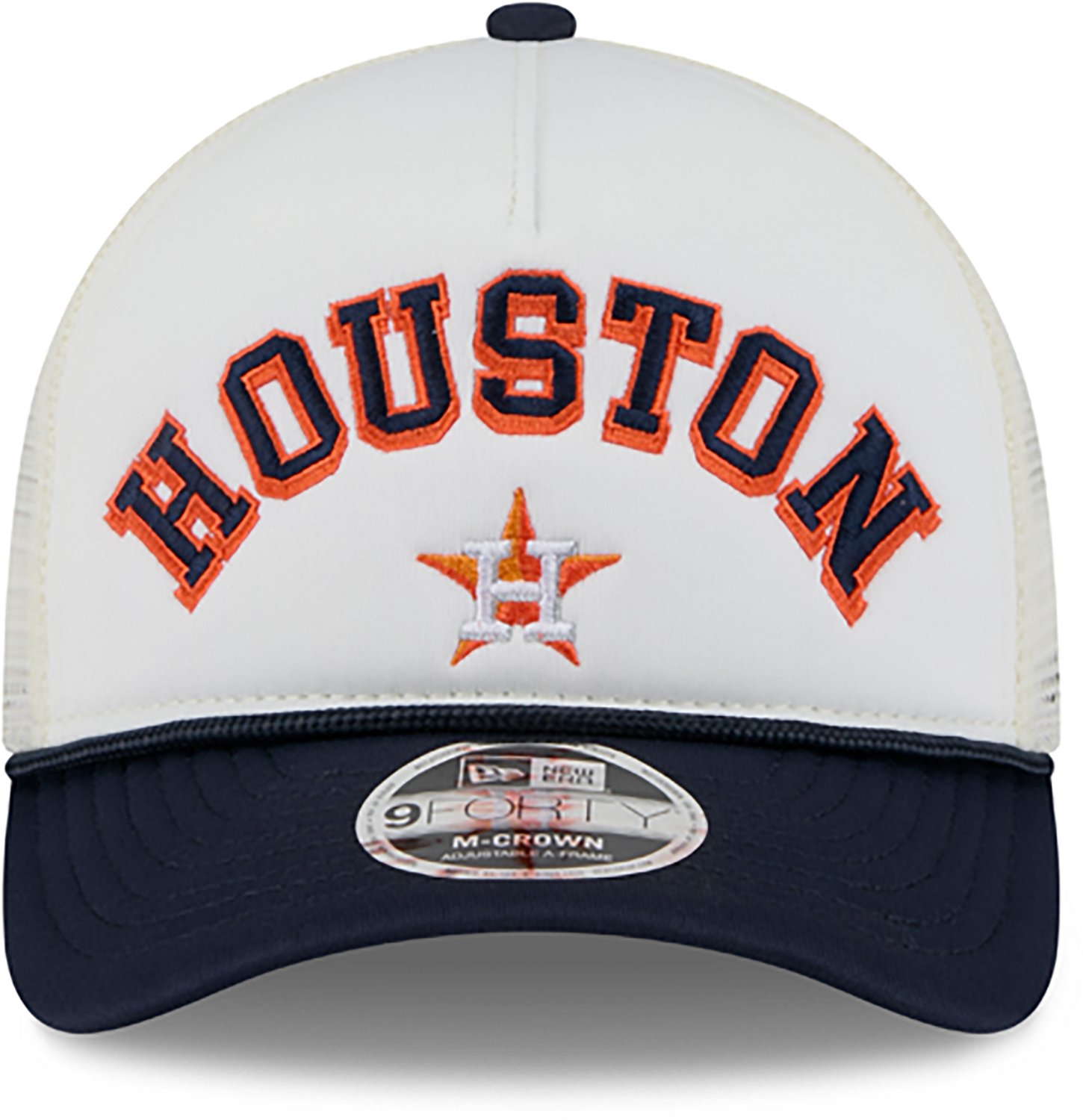 New Era Men's Houston Astros Chrome Arch 9FORTY Cap - view number 2