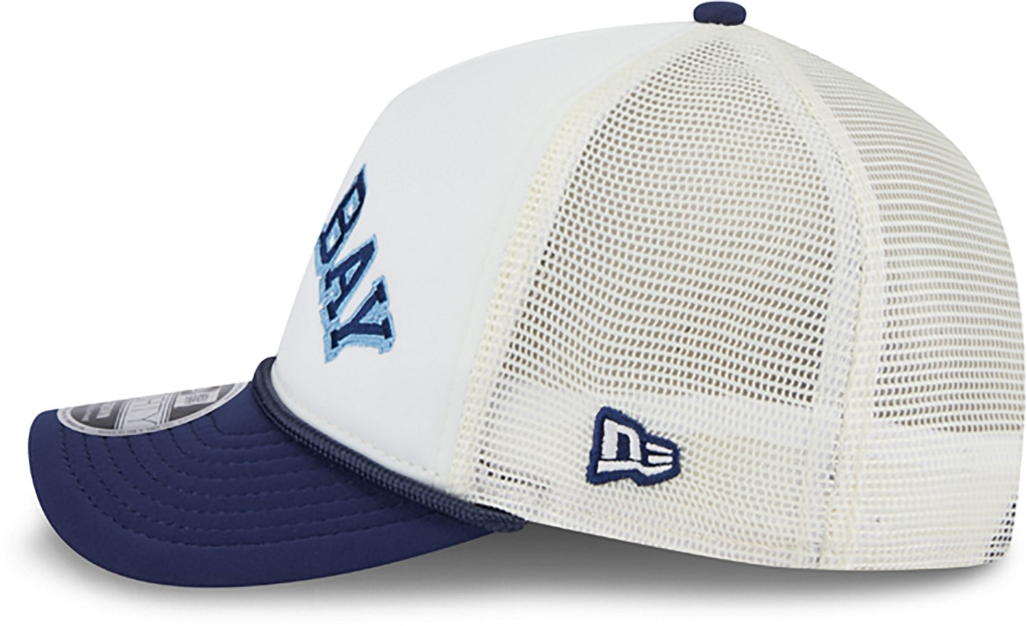 New Era Men's Tampa Bay Rays Chrome Arch 9FORTY Cap  - view number 3
